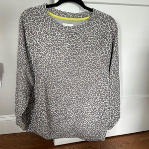 NWT Lou & Grey Leopard Sweatshirt